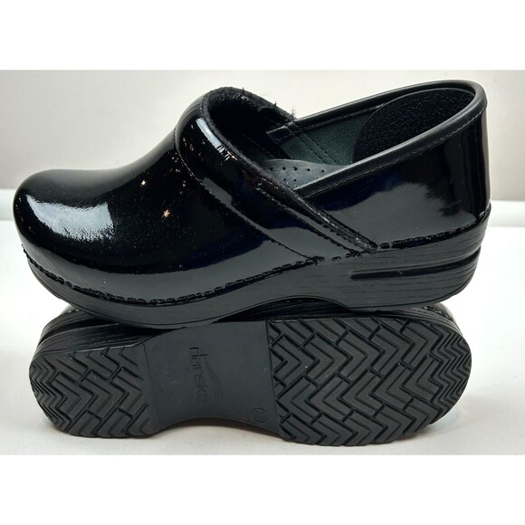 Dansko Professional Black Patent Leather Clog EU 39 US 8.5-9 - Picture 1 of 16